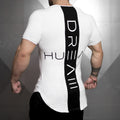 Muscle Brothers Fitness T-shirt Quick Dry Color Matching Sports Leisure Foreign Trade Cross-border Moisture Wicking Running Basketball High Elasticity