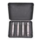 4pcs Damaged Screw Extractor Drill Bits Guide Set Broken Speed Out Easy out Bolt Stud Stripped Screw Remover Tool