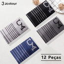 12 Peças，Cueca boxer masculina，Confortável e macio, esportivo e respirável，Corte tridimensional，Cueca masculina