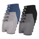 12 Peças，Cueca boxer masculina，Confortável e macio, esportivo e respirável，Corte tridimensional，Cueca masculina