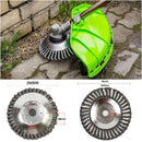 Lawn mower with 8-inch steel wire grass wheel kink 6-inch steel wire grass head accessories garden tools weeding brush