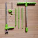 Factory direct sales of new weed puller weeding and digging wild vegetables artifact can be split in two sections aluminum tube ABS PP material