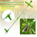 Factory direct sales of new weed puller weeding and digging wild vegetables artifact can be split in two sections aluminum tube ABS PP material