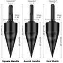 Amazon Firewood Splitting Drill Electric Hammer, Impact Drill and Hexagonal Hardened High Hardness Splitting Drill Bits