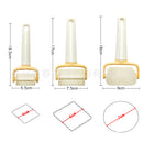 3-piece set of cookie molder, plastic dough roller, cookie cutter, baking utensils, cake tools