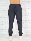Men's Summer Thin Ice Silk Pants with High Elasticity For Casual Sports Envio para o Brasil jl016