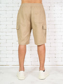 Bermuda Shorts Masculinos Cargo Com Bolso Streetwear Importa