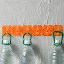 Conjunto de 4 Ganchos Adesivos Estilosos Coloridos para Parede Autocolante Instalaçao Facil Resistente a Agua