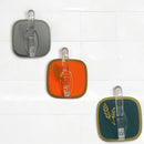 Conjunto de 4 Ganchos Adesivos Estilosos Coloridos para Parede Autocolante Instalaçao Facil Resistente a Agua