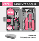 Kit Ferramentas Jogo Multiuso Profissional 23 Pçs Com Maleta