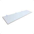 1 Prateleira Mdf Branco Tx 110x30 Multiuso Com Suporte