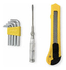 Kit Ferramentas Chave Basica Manual 16 Peças Jogo Maleta