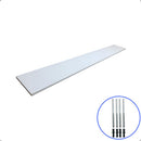 1 Prateleira Mdf 160x20 Branco C/suporte Cozinha Quarto Sala