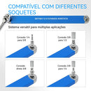 Kit Chave Extensão Catraca Offset 39cm Aço Carbono Casyo