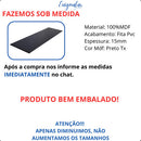 1 Prateleira Mdf Preto 40x35 Cozinha Quarto Banheiro Sala