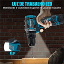 Parafusadeira Furadeira De Impacto Brushless 16.8v 2.0ah