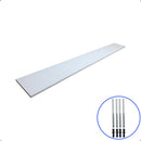 1 Prateleira 170x20 Mdf Branco C/suporte Cozinha Quarto Sala