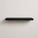 1 Prateleira Mdf 80x20 Preto C/suporte Invisível Multiuso