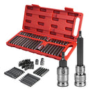 Jogo De Ferramentas 40 Pçs Bit Torx Allen Multidentado Crv