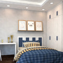 1 Prateleira 150x20 Mdf Preto Tx Cozinha Suporte Invisivel