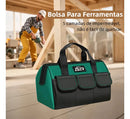 Kit De Ferramentas Eletricista Forte Durável Lona Engrossa