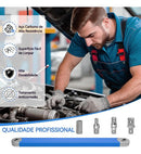 Kit Chave Extensão Catraca Offset 39cm Aço Carbono Casyo