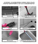 Kit Ferramentas Maleta Jogo Multifuncional 23 Peças Rosa