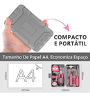 Kit Ferramentas Maleta Jogo Multifuncional 23 Peças Rosa