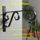 Kit 01 Suporte Mão Francesa Rústico P/ Plantas Flores 20cm