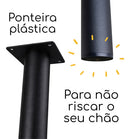 Kit 4 Pés Redondo 70cm Robustos Mesa Escritório Escrivaninha
