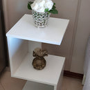 Mesa De Cabeceira S Mdf Branco Quarto Sala Decoração Casa
