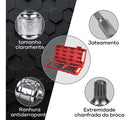 Jogo De Ferramentas 40 Pçs Bit Torx Allen Multidentado Crv