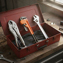 Kit Chave Manutenção Chave Inglesa + Alicate Pressão + Grifo