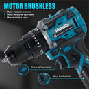 Parafusadeira Furadeira De Impacto Brushless 16.8v 2.0ah