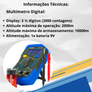 Kit Multímetro Digital Alicate Amperímetro E Caneta Detector
