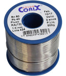 Estanho Para Solda Cobix 60x40 SnPb 1,0mm Fluxo RA T2 500g