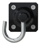Gancho Rede Slim Mini Reforçado (kit Completo) - Preto