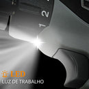 Kit Parafusadeira Furadeira 2 Em 1 12v C/maleta E 2 Baterias