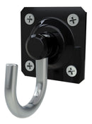 Gancho Rede Slim Mini Reforçado (kit Completo) - Preto