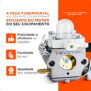 Carburador Soprador De Folhas Gasolina Poeira Bg56 E Bg86