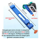 Guia Gabarito Corte Rápido Serra Elétrica Ajustável 4.3/8''