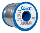 Estanho Para Solda Cobix 60x40 SnPb 1,0mm Fluxo RA T2 500g