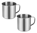 Kit 2 Polida Caneca Elegância Resistente 300ml