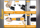Pistola Fixação Ação Direta Finca Pinos Drywal Gesso Manual Rebites Potente Portátil Com Acessórios Start