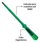 Kit Ferramenta Eletricista Chave Isolada 1000v Imã - D3