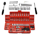 Kit Ferramentas Soquetes 46 Peças Com Catraca Reversível