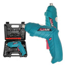 Kit Parafusadeira Elétrica Sem Fio 46 Chaves Fenda Flex