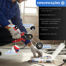 Alicate Crimpar Ilhós Kit 1200 Terminais Elétrico 0,25-10mm