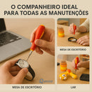 Kit Jogo De Ferramentas De Precisão Mini Chaves 31 Peças Multifuncional Reparos Eletrônicos Relógios Óculos Celulares Notebook Portátil Completo Profissional Durável Marca Quicko
