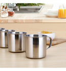 Kit 2 Polida Caneca Elegância Resistente 300ml